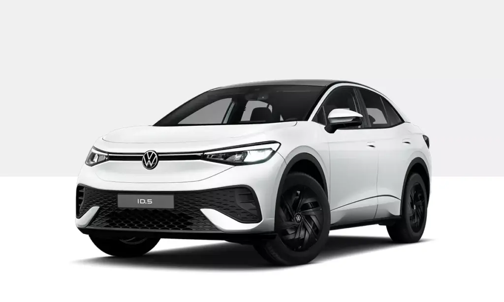 zu sehen ist ein weißer VW ID.7 Pro 
